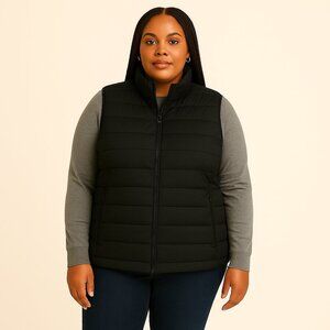 Save The Duck Black Puffer Vest